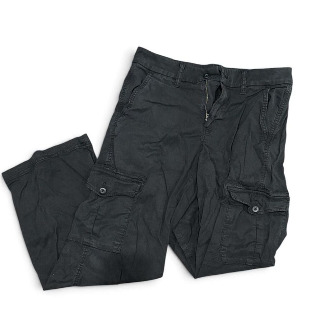 American-eagle Women's Black and Grey Trousers